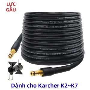 10 ~ 15M Áp Lực Cao Vòi Ống Dây Máy Rửa Xe Nước Vệ Sinh Nối Dài Vòi Vòi Cho Karcher áp Lực