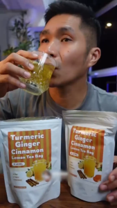 Turmeric Powder Original No Sugar Turmeric Ginger Tea Lemonade With Cinnamon Powder Tea Bag
