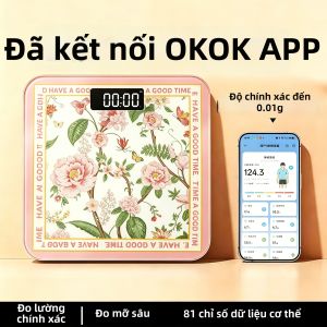 YINSHANG | Cân Đo Cân Nặng Sạc Điện Dễ Thương & Thông Minh cho Giảm Cân