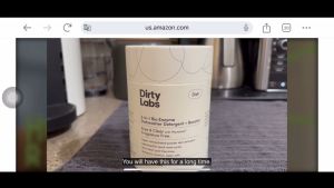 Nước rửa chén sinh học Dirty Labs 2-in-1 Bio Enzyme Dishwasher Detergent + Booster 480g siêu cô đặc không độc hại của Mỹ