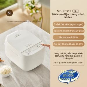 Midea | Nồi Cơm Điện Đa Năng 3L Chế Độ Đặt Trước