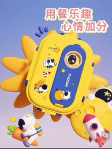 Hộp cơm giữ nhiệt loại tốt ( Inox 316) Màu xanh kem tui giu nhiet