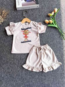 FREE NAMA| SETELAN PENDEK ANOMALI TERBARU 1-7 TAHUN BAHAN KNIT MEXIKO