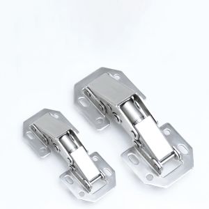 [HCM](1 cặp)Bản Lề cửa tủ thủy lực không khoan lỗ - Bản lề giảm chấn bằng thép không gỉ tiện dụng Cozy520