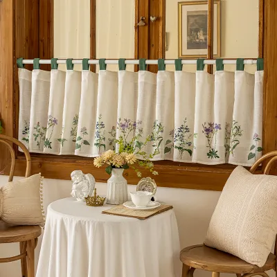 Meirenpeizi | Decorative Short Door Curtain Dust-proof Feng Shui Curtain