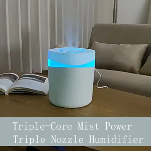 Ultrasonic Humidifier Home Mist Maker Ultrasonic 5000ML Air Purifier Diffuser Humidifier for Bedroom USB Essential Oil Aroma Diffuser with Night light Best Seller Air Humidifier 香薰机 空气加湿器 加湿器
