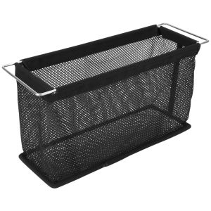 【Hospor】Storage Box Portable Folding IGT Mesh Drain Basket Portable Storage Basket for Outdoor Camping IGT Table Accessories