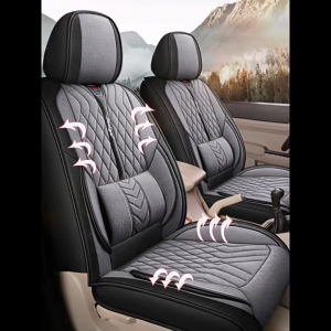Car seat cushion Nappa leather seat cover Fully enclosed ventilated and breathable car seat cover