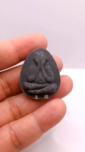 K494 พระปิดตา จัมโบ้ 1 หลวงปู่โต๊ะ วัดประดู่ฉิมพลี เนื้อใบลาน ฝัง ตะกรุด ขนาด 3.0X4.0 ซม.