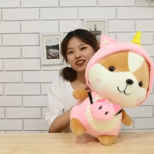 [HCM]Gấu bông chó shiba cosplay hình thú dễ thương (23CM---50CM) hàng cao cấp chất lượng cao an toàn cho trẻ nhỏ