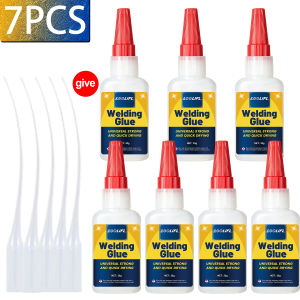LOOLIFL | LOOLIFL 35G High Strength Welding Glue Extra Strong Super Glue Quick Dry Multi-Purpose Clear For Metal Wood DIY Instant Adhesive