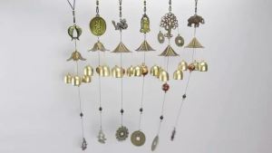 JeDa โมบายกระดิ่ง ระฆังลม ของตกแต่งบ้าน กระดิ่งลม copper bell