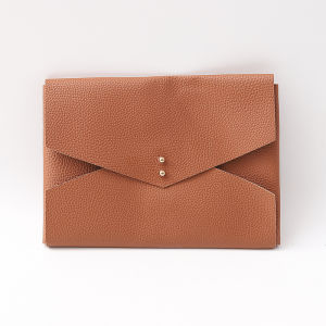 Brand Discount Envelope Clutch Bag Thin Leather Litchi Grain Pattern OL Manner Youth Handbag Medium Size Fashion Trend