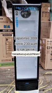 STEKO Showcase LG 360 Teknologi No Frost 6 Rak Garansi Resmi BY TMJ