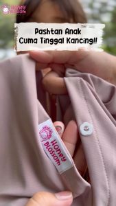 HONEYBLOSSOM - Pashmina Instan Anak Jersey Premium / Jilbab Anak perempuan 1-2 tahun kekinian / Kerudung Anak Perempuan / Hijab Anak Perempuan Zahra