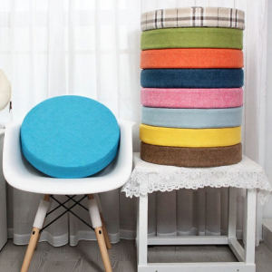 Round Meditative Bamboo Seat Cushion