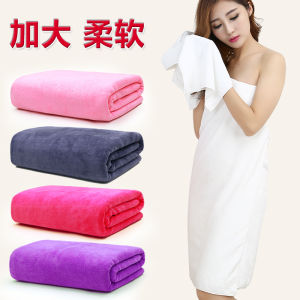 Pure Cotton Absorbent Quick-Drying Non-Shedding Bath Towel for Beauty Salon And Home Use Extra Large Size Massage Bed Sheet