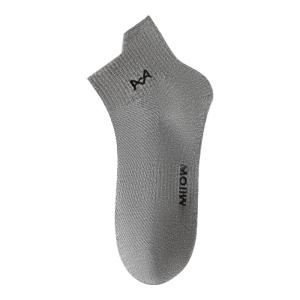Tất thể thao nam MiiOW làm bằng vải cotton ngắn thoáng khí kháng khuẩn