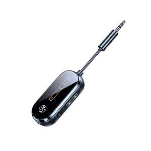 KEBIDU | 2 In 1 Bluetooth 5.4 Audio Transmitter Receiver 3.5mm AUX Jack Airplane Wireless Adapter Mic For TV Car kit Speaker PC Headphone