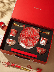 MODERN SWEETHOME | Wedding Gift Practical Bone China Dinnerware Set