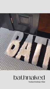 THẢM PHÒNG TẮM BATHNAKED - Thấm hút chống trượt