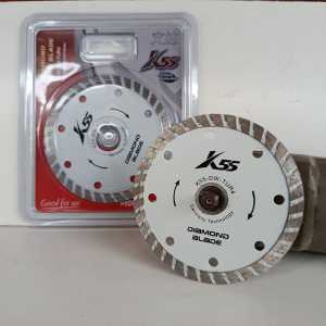 K55 Diamond Saw Blade Mata Potong Turbo 110mm K55-D-W-TUR Blade Cutting Disc Pisau Potong Granit Marmer Keramik Beton Ubin Turbo Rim Mata Gerinda Potong Diamond Cutter Circular Saw Blade Alat Pemotong Profesional Good for Use