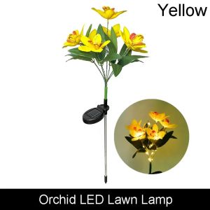 Outdoor Solar Light LED Lawn Lamp Simulation Butterfly Sunflower Home Garden Sunmmer Landscape Lighting Wedding Fairy Lights