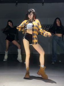 Ono ยี่ห้อผู้หญิง Micro-กางเกงกางเกงขาสั้นเอวสูงผ้าฝ้าย JAZZ Dance พิเศษกางเกงสบายๆและ Sporty Original Design