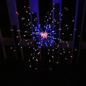 Solar Firework Garden LED Lights Waterproof 8 Lighting Mode Garden Yard Lights Lampu Raya Lampu Kelip-kelip 烟花灯