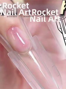 Easy-to-Apply Embedding Thin Transparent Gel Nail Wraps