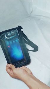 Tas Sako Wallet Dompet HP Gantung Touchscreen Tas Kalung Leher Gantungan Handphone Kartu Layar Sentuh Anti Air Pria Wanita