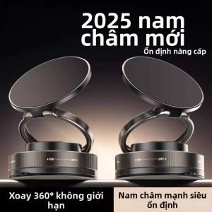 BAIXITANG | Ghế Đỡ Điện Thoại Ô Tô Chống Rung Từ Tính Hút Chân Không