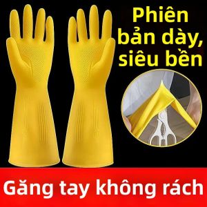 Găng Tay Cao Su Dày Bền Chống Thấm Nước