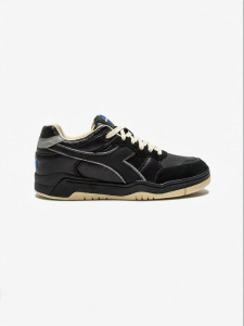 Man Retro Low-Top Black Fashionable Trendy Casual Sports Shoes