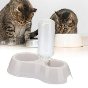 Pet Cat Automatic Water Feeder Water Dispenser Bottles Food Bowl for Dogs Cat Dog Drinker Food Bowl Pet Supplies