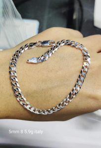 legit silver 5m flat bracelet
