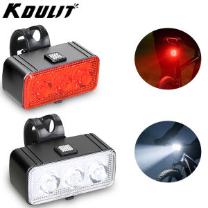 Bicycle Light Set Bike LED Front Rear Lights USB Charge MTB Road Bike Highlight Lamp Cycling Light Lamp Cycling Accessories