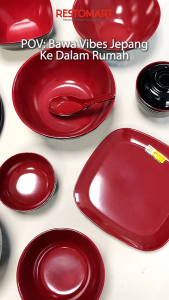 Mangkok Melamine / Japanese Bowl 7" GOLDEN DRAGON Melamin (0842324)(F4)