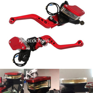 22mm lever Adjustable Handle Hydraulic clutch Brake Pump Master Cylinder Motorcycle Racing Universal For Yamaha Kawasaki Brake