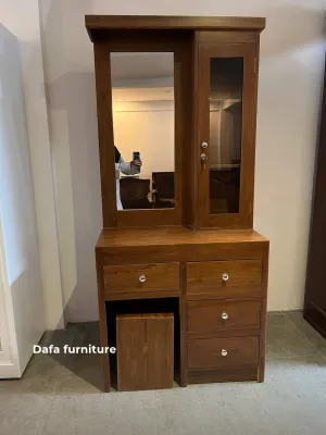 Meja Rias Minimalis Kayu Jati Terbaru