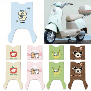 Caramel Decorative Accessory Electric Bike Footmat