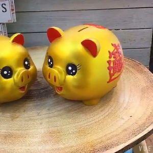 Prettybaby Large Capacity Coin Bank Piggy Bank for Kids Baby Toy Storing 200 Coins