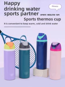 Customized Engraving Large Capacity Portable Stainless Steel Thermos Cup