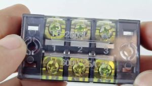 Terminal Blok Kabel TB2503L Fort 600v 25A 3p Terminal Blocks