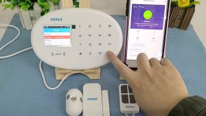 Alarm Rumah CCTV KERUI IP Camera WIFI KERUI W20 Tuya Smartlife Sistem Keamanan Rumah