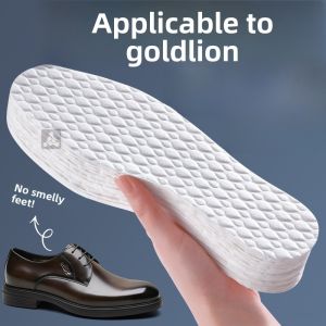 XIANZHAO | Disposable Ultra-Thin Wood Pulp Shoe Inserts For Mens Leather Shoes Antibacterial Deodorant Sweat Absorbent Breathable