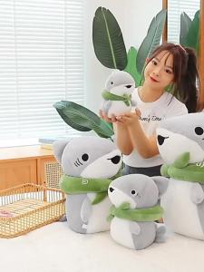Cute Shark Doll 22cm-60cm Small Plush Toy Cute Ragdoll Childrens Birthday Gifts Holiday Gifts