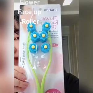 Flower Shape Face Massager/Face Roller/Face Lifting Massager/Alat Urut Muka