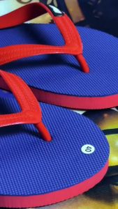 MIZEO STREET Sandal Jepit Rubber Pria Wanita Lentur M021 Merah