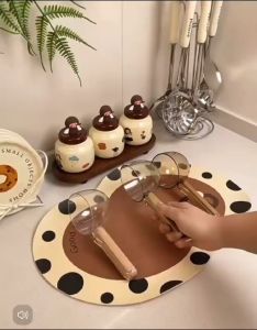 OHHDEER 200ML Measuring Spoon Kitchen Plastic Scoop With Clip Flour Milk Powder Rice Biscuit Spoon